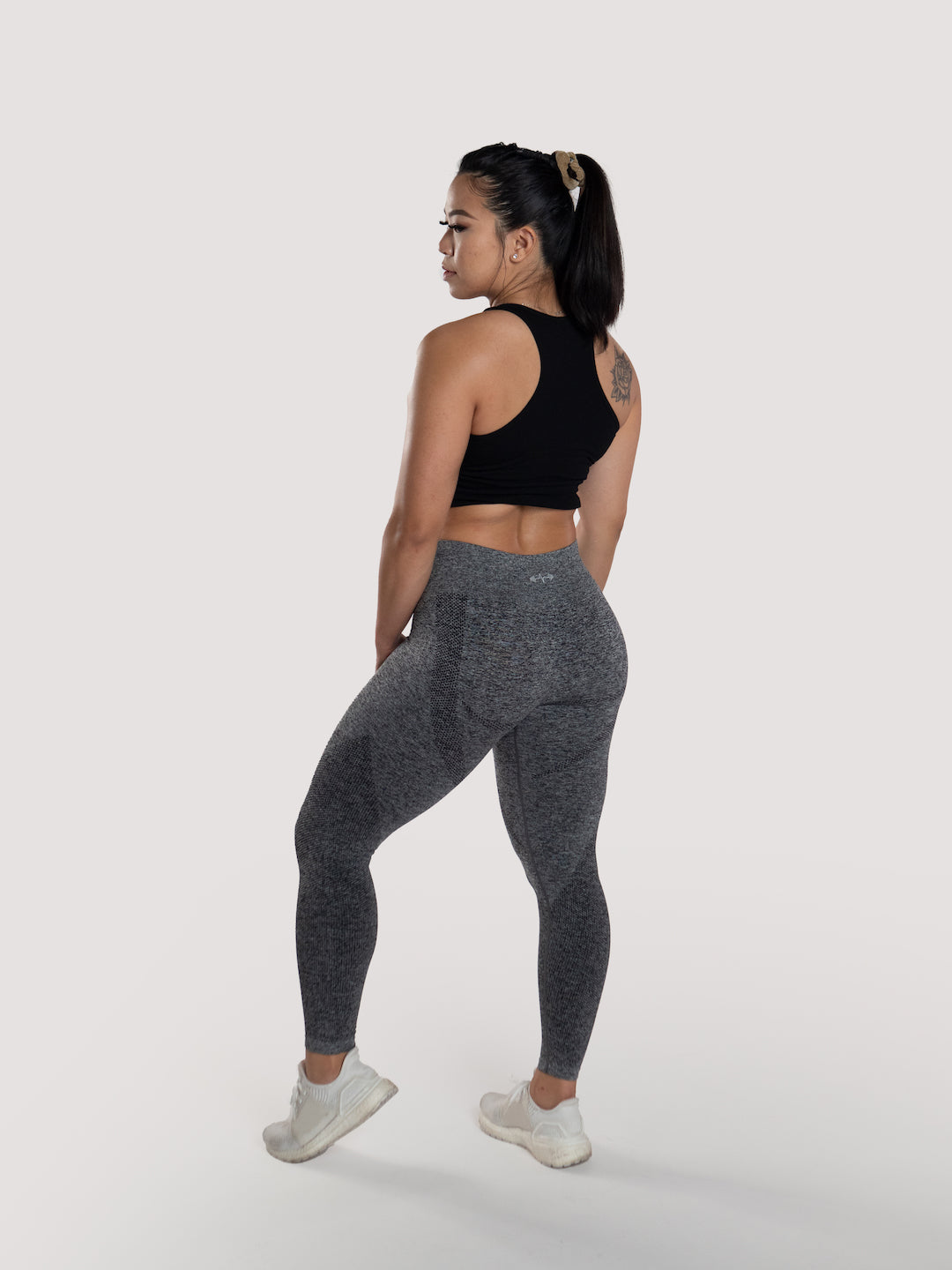 Esse Seamless Leggings Charcoal Grey